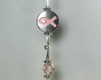 Awareness Ribbon Crystal Sun Catcher