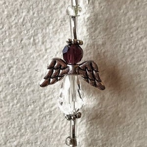 February Angel Birthstone Sun Catcher