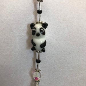 Panda Crystal Sun Catcher