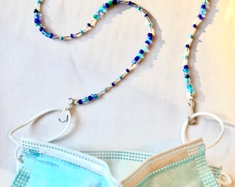 4-in-1! Beaded Mask holder/necklace/lanyard/eye glass holder