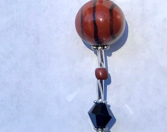 Basketball Crystal Sun Catcher