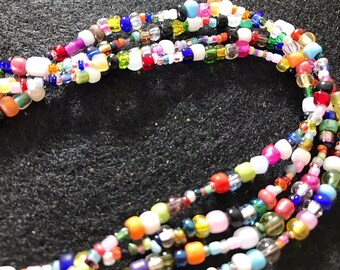 Peruvian Inspired Beaded Necklace in Honor of Samya R. Stumo