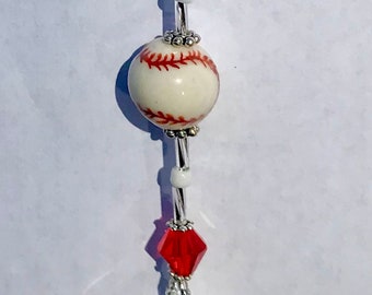 Baseball Crystal Sun Catcher