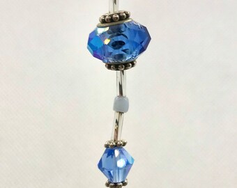 Swarovski Heart Baby Blue Sun Catcher