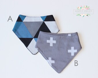 SALE - Bandana Bib - 0-6mth
