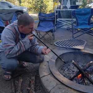 Campfire Blow Pipe, Fire Starter, Fire Tool, Fire Blower