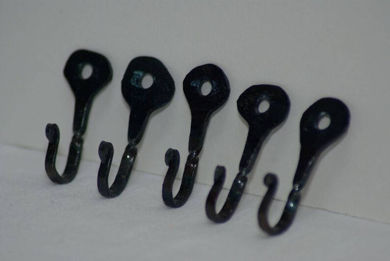 Horseshoe Nail Hook Twisted Decorative Wall Hook Metal Hook Etsy