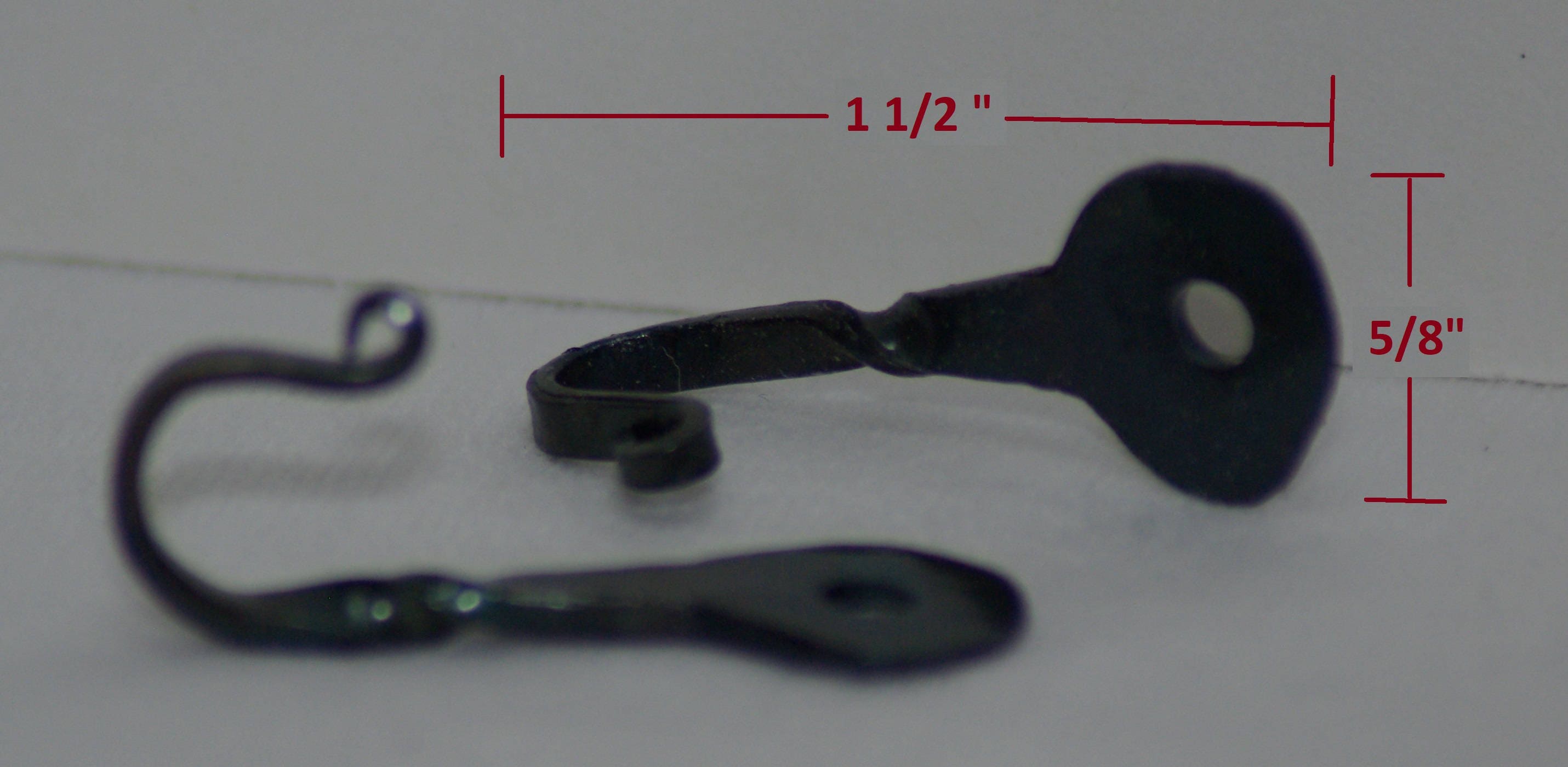 Horseshoe nail hook twisted decorative wall hook Metal hook Etsy