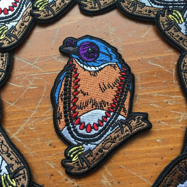 Bird Song - Iron on patch