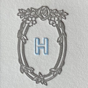 Benutzerdefinierte Letterpress Briefpapierkarten, personalisierte minimalistische Karte, individuell geprägtes Briefpapierset, Hochzeitsletterpressen-Briefpapier