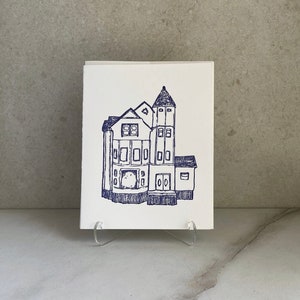 Cartões tipográficos com envelope, cartões tipográficos minimalistas, cartões de papel de algodão impressos, conjunto de papelaria tipográfico, cartão tipográfico