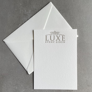 Aangepast briefpapier met jouw logo, boekdrukkaarten voor je bedrijf, briefpapier voor kleine bedrijven, bedrukt met aangepast logo, stationaire platte kaart