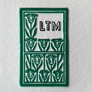 Letterpress Briefpapier Set Personalisierte Initialen Notecard Briefpapier Set Benutzerdefinierte Initialen Vintage