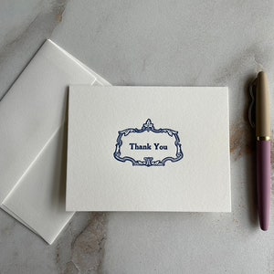 Tarjetas de papel de algodón impresas, juego de papelería tipográfica, tarjetas de notas tipográficas, tarjetas tipográficas con sobre, tarjeta tipográfica minimalista