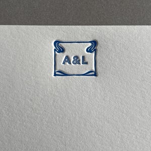 Cartões de papelaria personalizados com impressão tipográfica, papelaria para casamento com impressão tipográfica, conjunto de papelaria em relevo, cartão de agradecimento para casamento, notas de agradecimento para casal