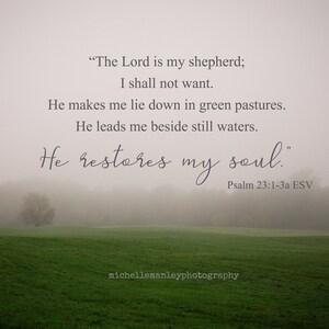 The Lord is My Shepherd Digital Download