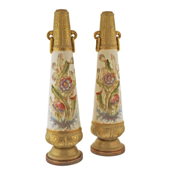 Tall Mantle Vase Etsy