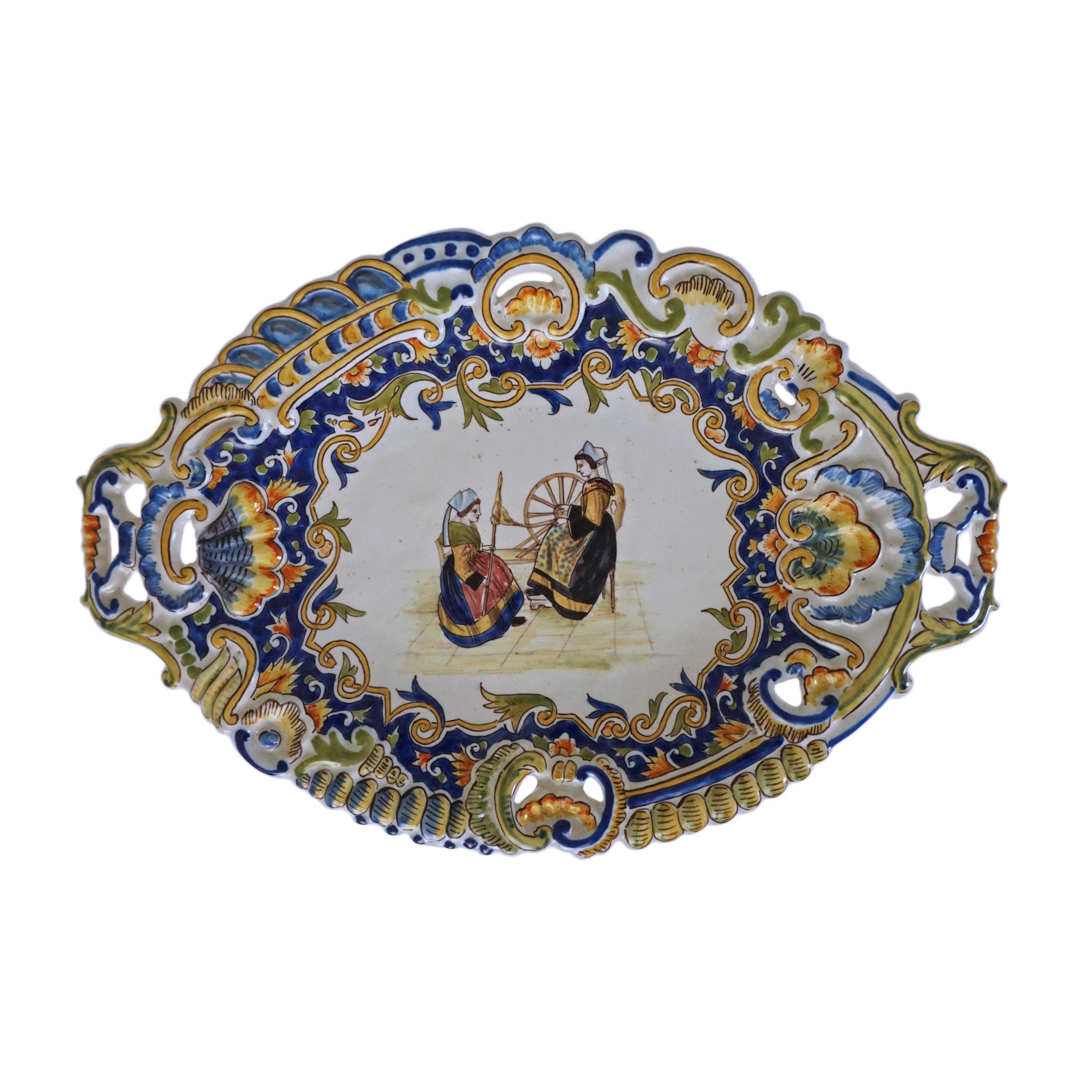 Desvres Faience - Etsy