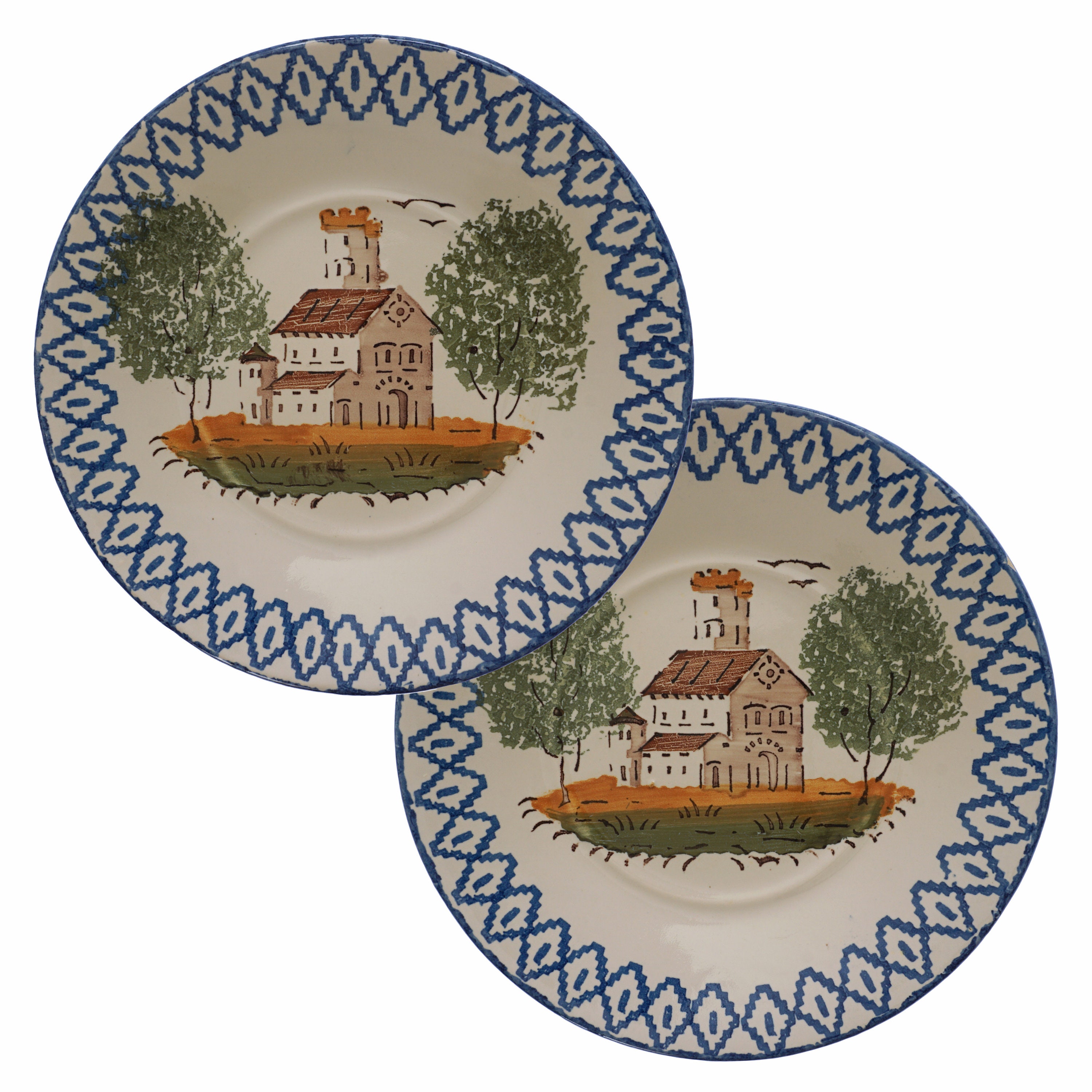 Vintage Noritake Progression Up Sa Daisy Bread & Butter Plates set of 7