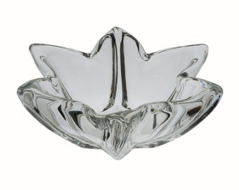Daum Clear Crystal Bowl – Signed Daum France