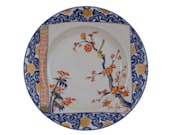 Mottahedeh Chinese Imari Style Scroll Plate Porcelain - 20th Century