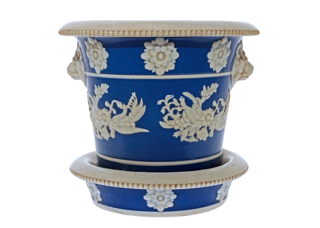 Cachepot and Stand Georgian Antique Chetham & Woolley Flowerpot Planter ...