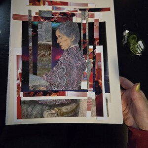 Aspettando..., un'opera d'arte originale, tecnica mista