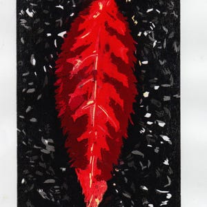 Hoja de otoño