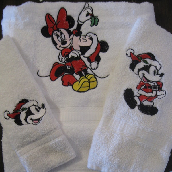 Christmas Minnie Etsy