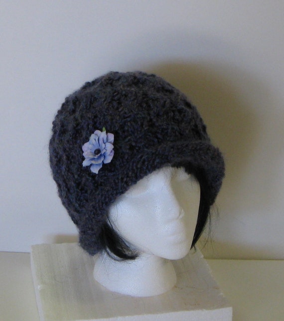 Rolled Brim Barrington Colors Hand Knit Bucket Hat With Etsy