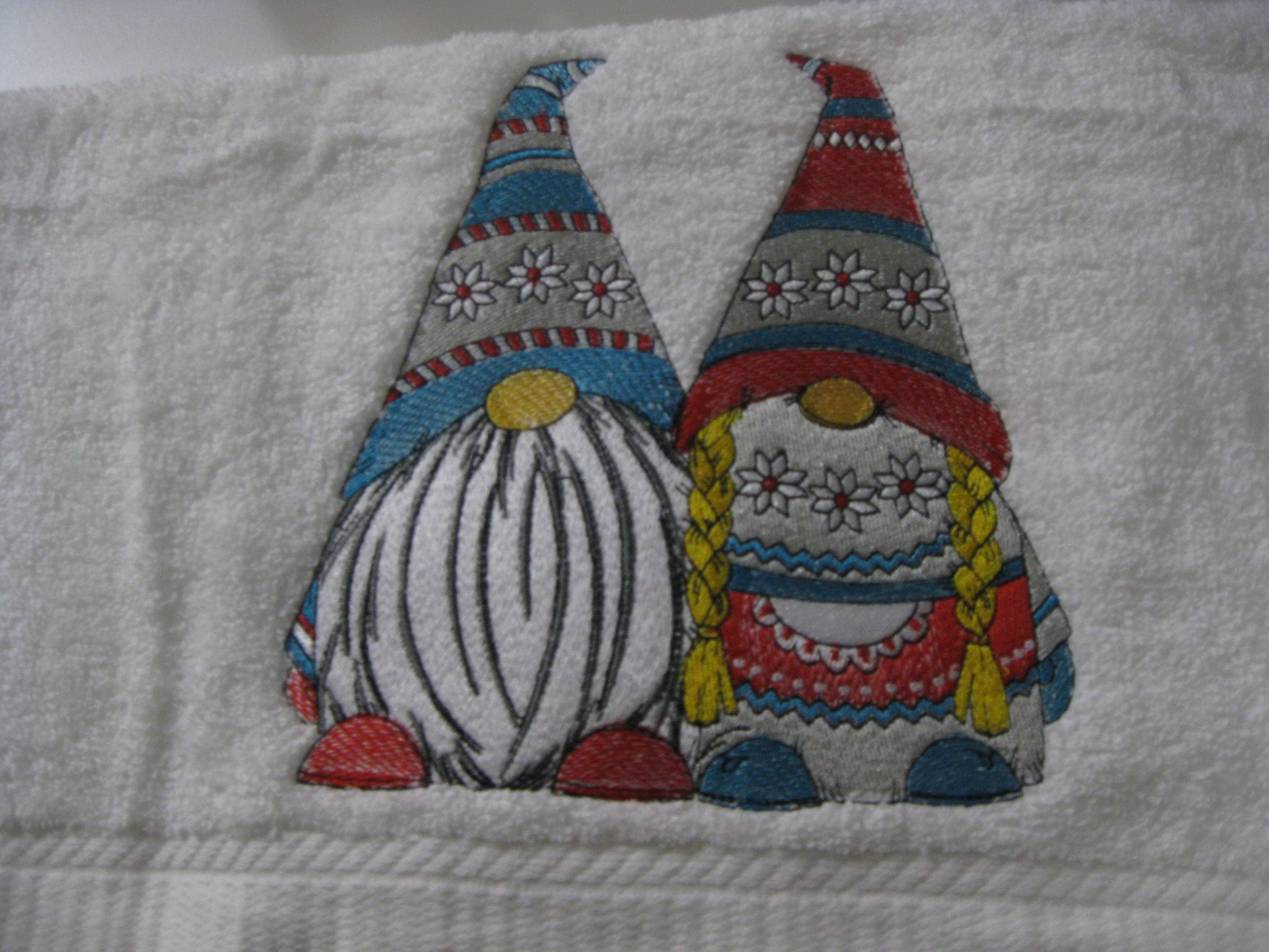 Gnome Bath Towel Set Etsy