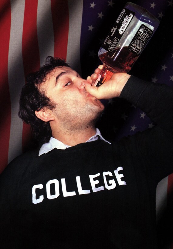 jim belushi college shirt