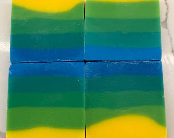 Indigo Steel - Sapone artigianale a processo a freddo - Sapone maschile