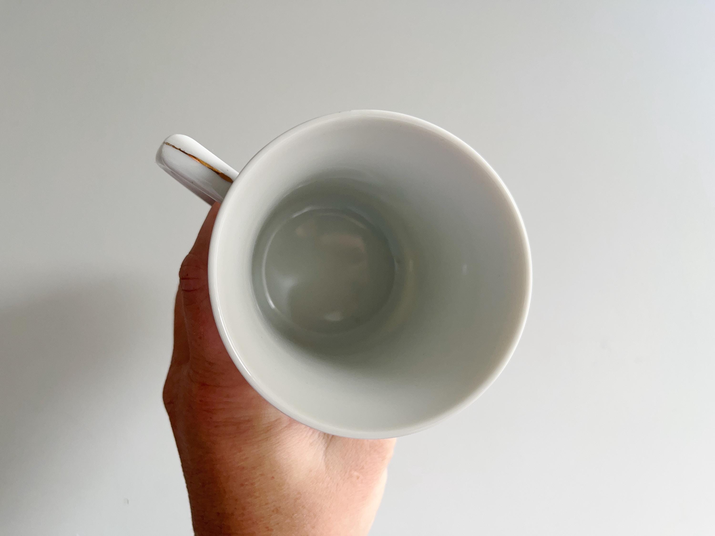 Tazza Da Ping Pong Con Farfalla Retro Design 330 Ml – Idea Regalo Per Marito, Padre, Nonno Appassionati Di Tennistavolo