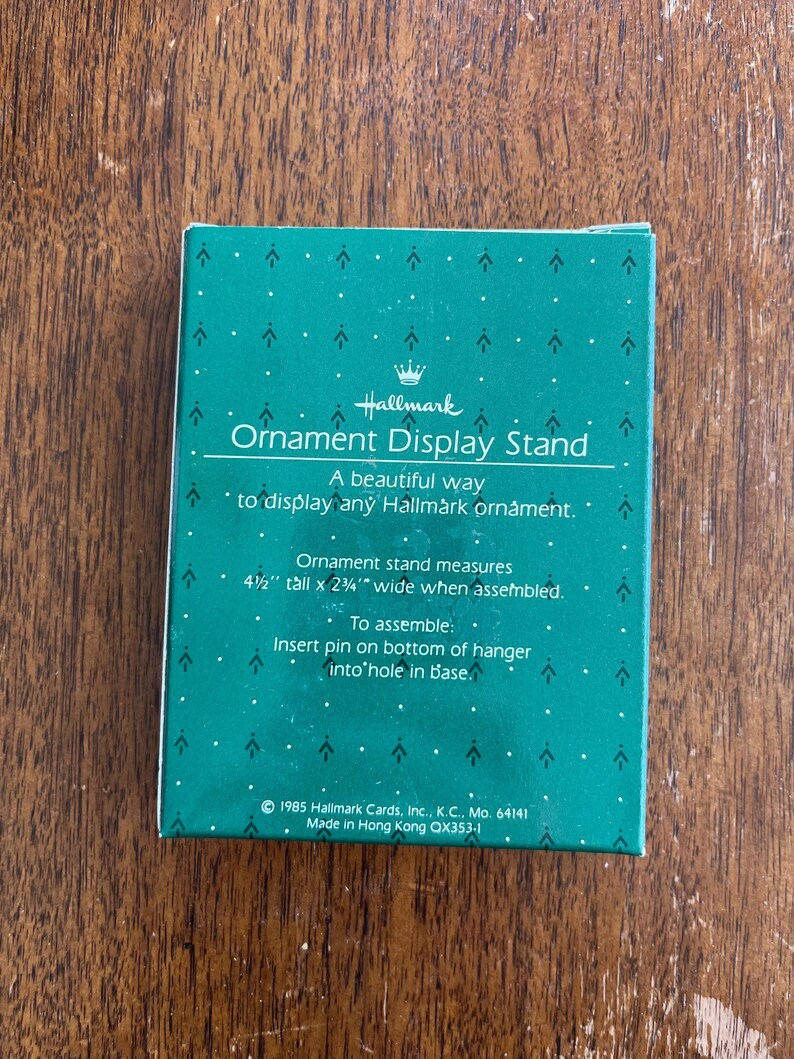 Vintage Hallmark Ornament Display Stand, Christmas Ornament Hanger - Etsy
