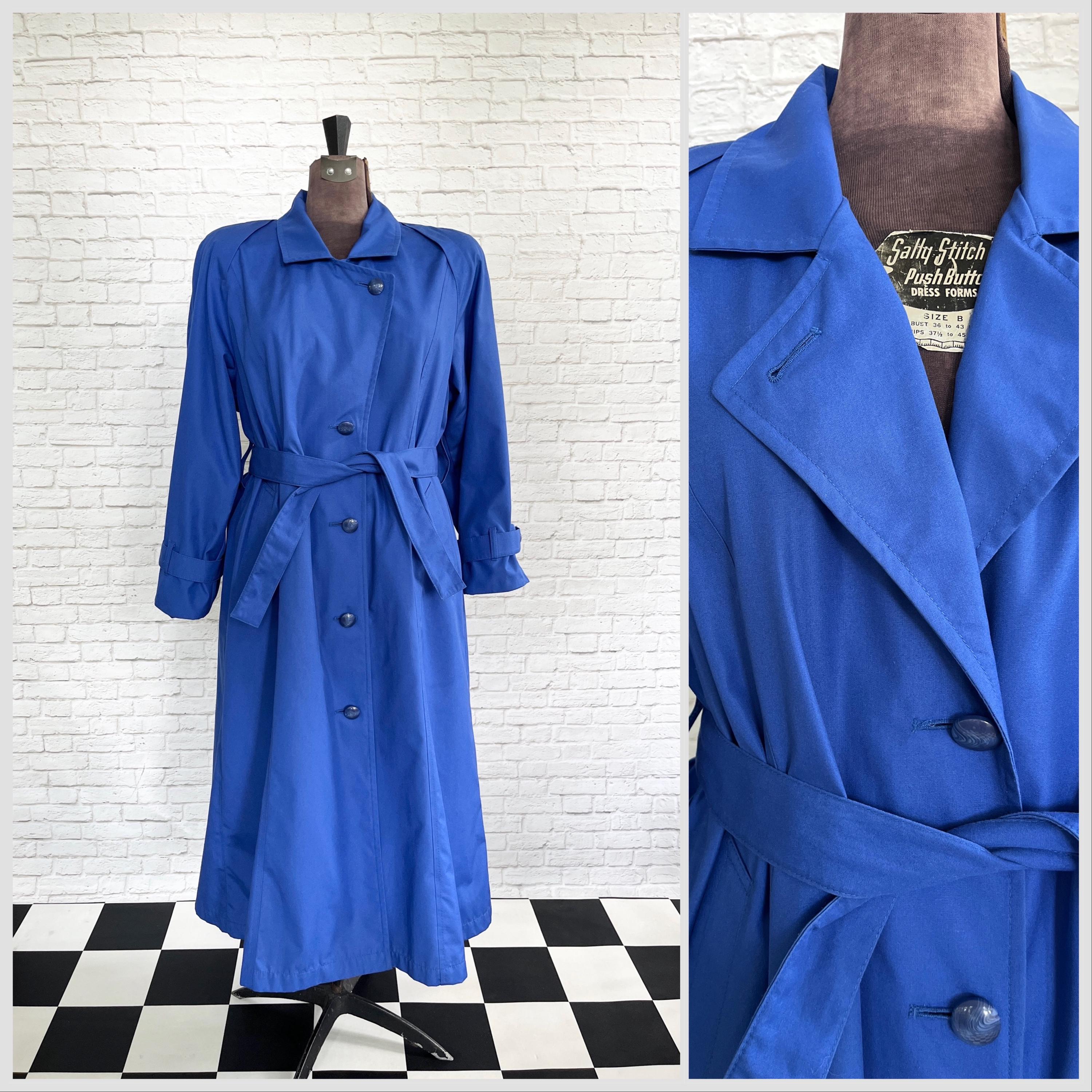 fig London フィグロンドン　タイプライターコート　fog blue London Fog Women's Trench Coat - Samsclub.com