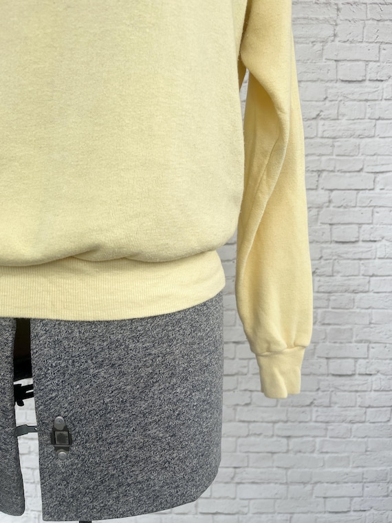 Butter Yellow Pullover, Super Soft Lightweight Sw… - image 3