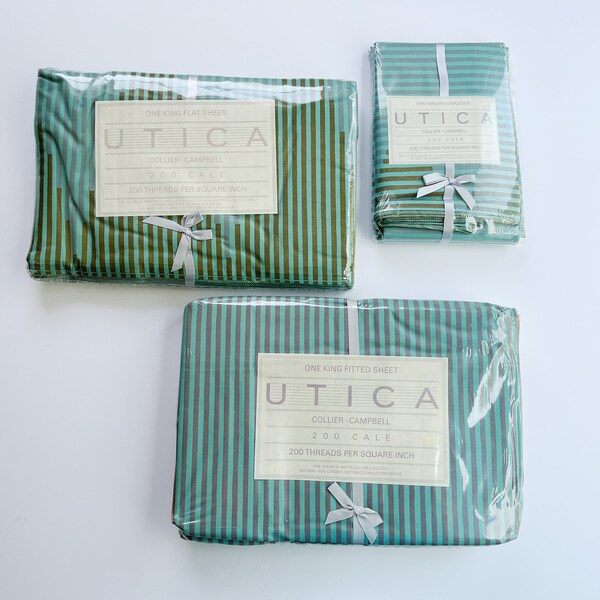 King Size Sheet Set Etsy