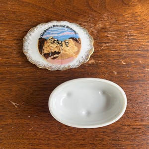 Mount Rushmore Ring Box, Small Trinket Box, USA landmark souvenir decor, Mt Rushmore National Memorial
