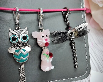 Planner Charms / Travelers Notebook / Cadeaus / Planner Accessoires/Planner Hangende Charms / Midori Charms / Tn Charms / Travelers Notebook Charms