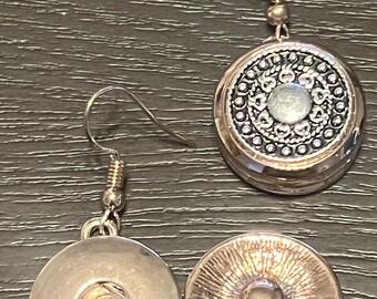 Rose Gold New Snap Jewelry Fits Ginger Snap Earrings fits 18mm snap