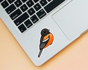 Baltimore Maryland | Oriole Bird | Matte Vinyl Sticker | Made in Maryland