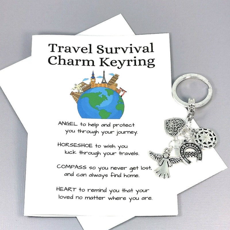 Travel Keychain - Etsy