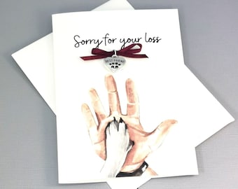 Pet loss card | Sympathy Card for Pet | Sorry for your Loss Pet Grief Card | Dog Loss Card | Cat loss Card | Pet Bereavement | Pet Sympathy