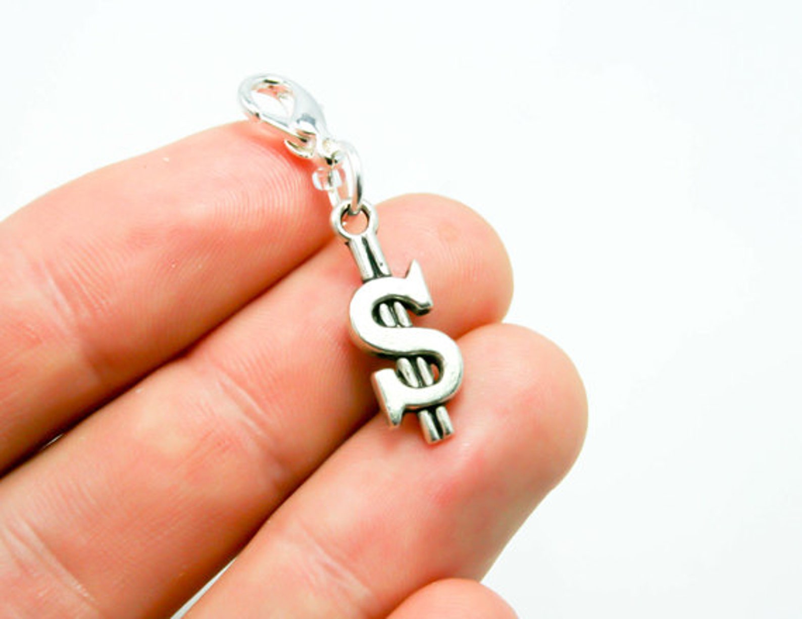 Dollar Sign Charm. Money Charm. Custom Bracelet Charm. SCC419 Etsy Canada