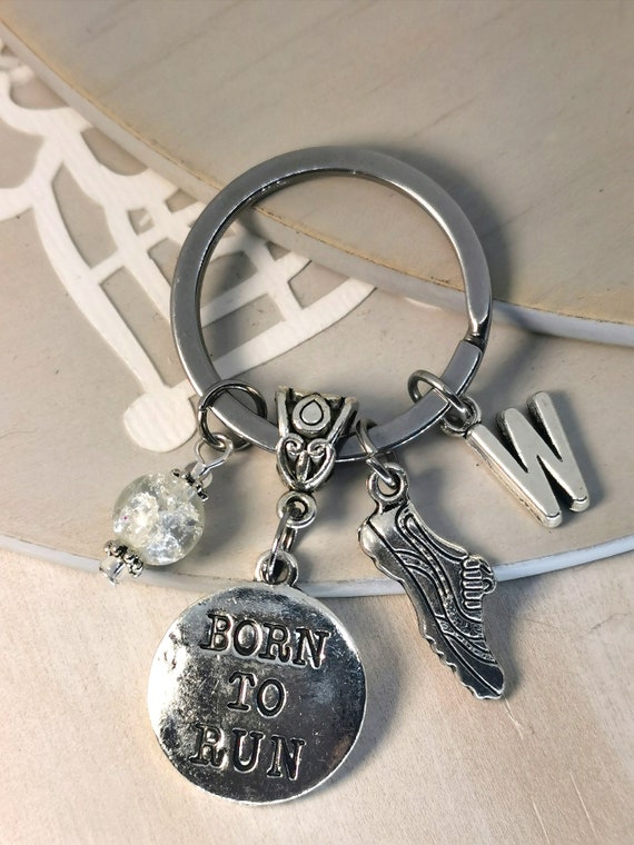 Portachiavi Motivazionale Per Runner Con Incisione 'Corri Con Il Cuore' - Regalo Per Maratoneti E Amanti Della Corsa In Acciaio Inossidabile - 3