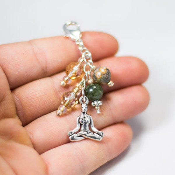 Yoga Bag Charm Etsy