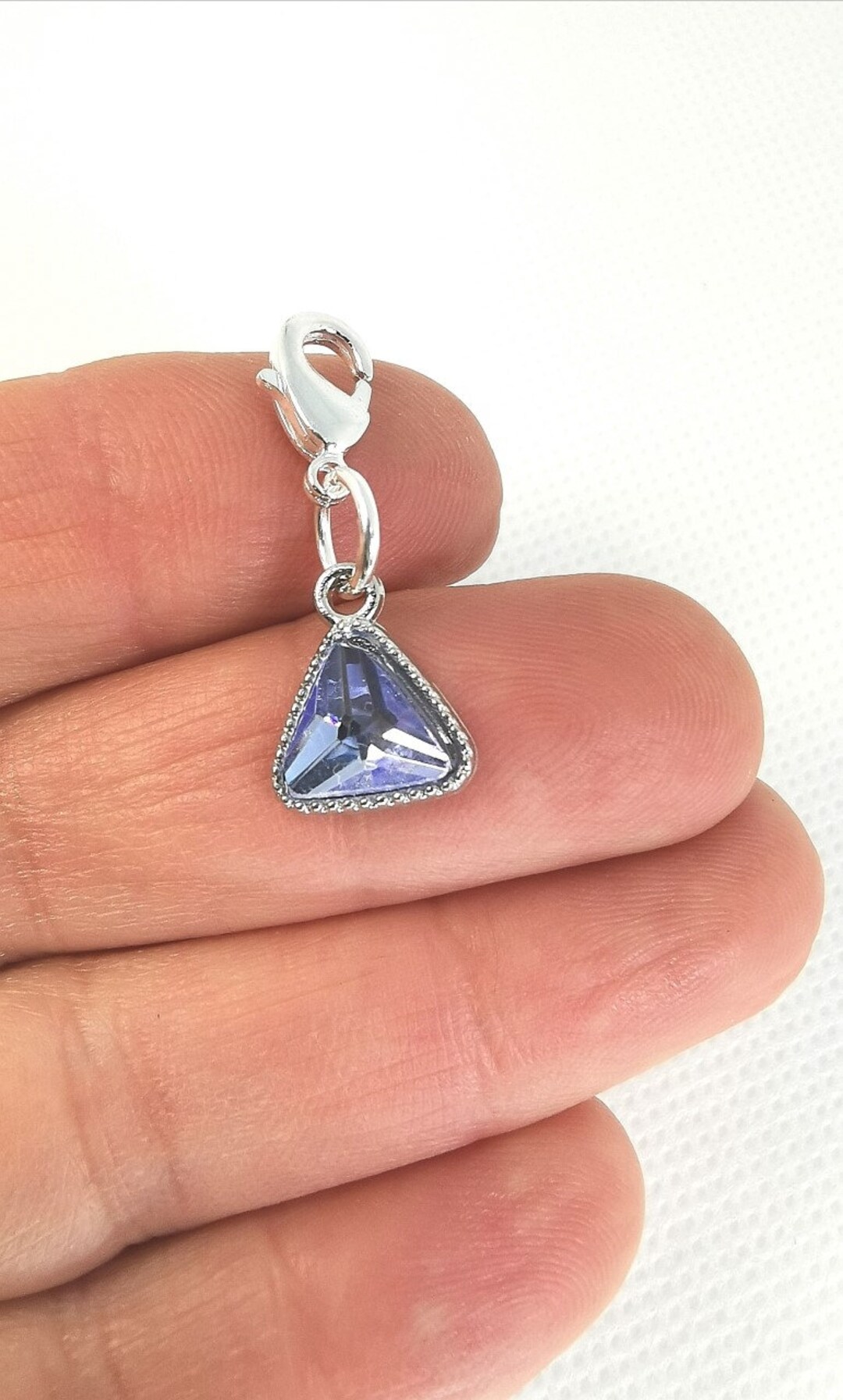 December Clip on Birth Stone Charm | Birth Month Clip on