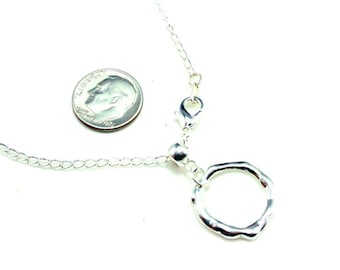 Charm Necklace | Diy it yourself add on charms clips | Silver Plated Charm Necklace | Make it your way Charm Necklace | Charm Pendant BKC046