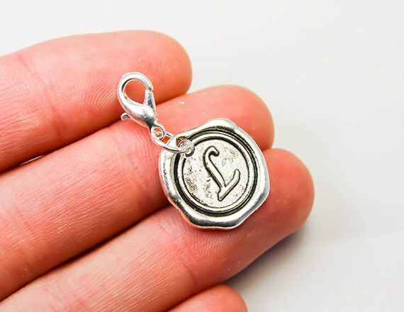 Letter L Charm Initial L Charm Bracelet Charms Add on Initial